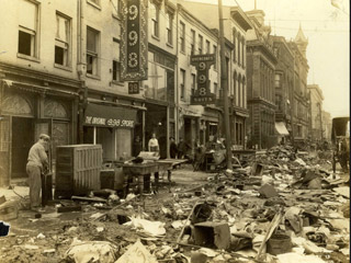 Clean-Up on South Jefferson Street