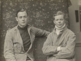 Frederick Patterson (right) and Nelson Talbott (left)