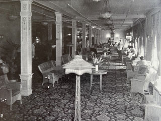 Parlor as it may have looked in 1940.