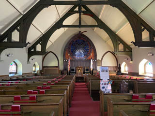 Little Stone Church interior