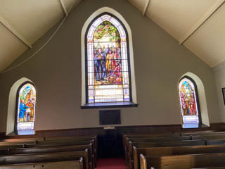 Little Stone Church missionary windows